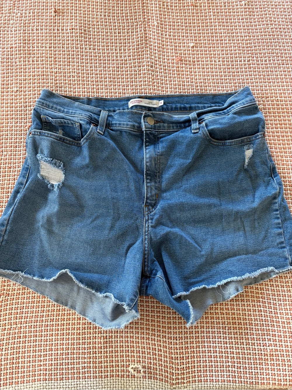 Levi’s Original Shorts Size 16 - Blue